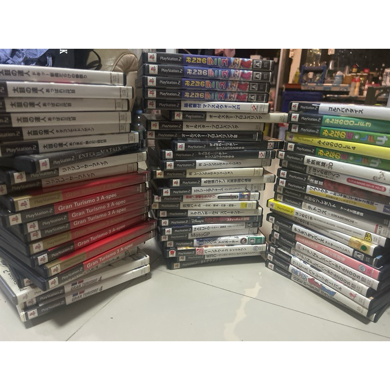 แผ่นเกมส์ชุดที่3 PS2 แท้ Original JP โซนญี่ปุ่น JAPAN LOCAL สำหรับเครื่องเล่นแผ่นแท้โซนญี่ปุ่นและเคร