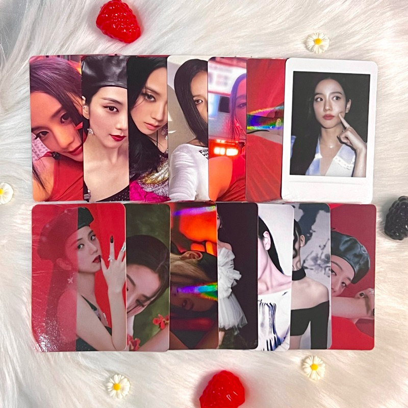 การ์ดจีซู Jisoo blackpink การ์ดอัลบั้ม การ์ดเบเน Official Photocard