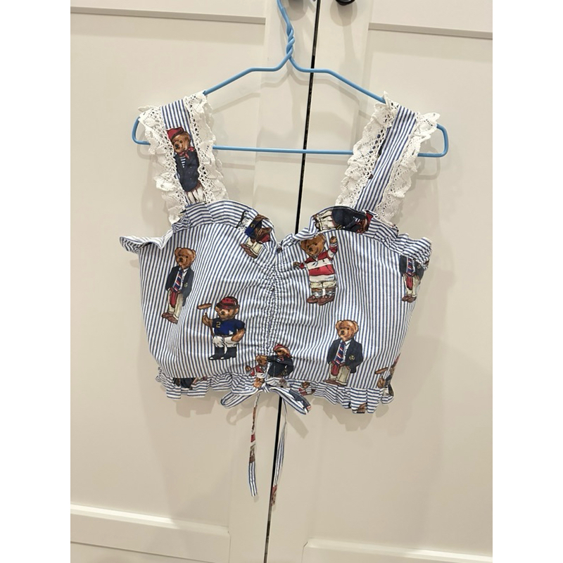 2seeyou เสื้อหมีโปโลน้ำเงิน