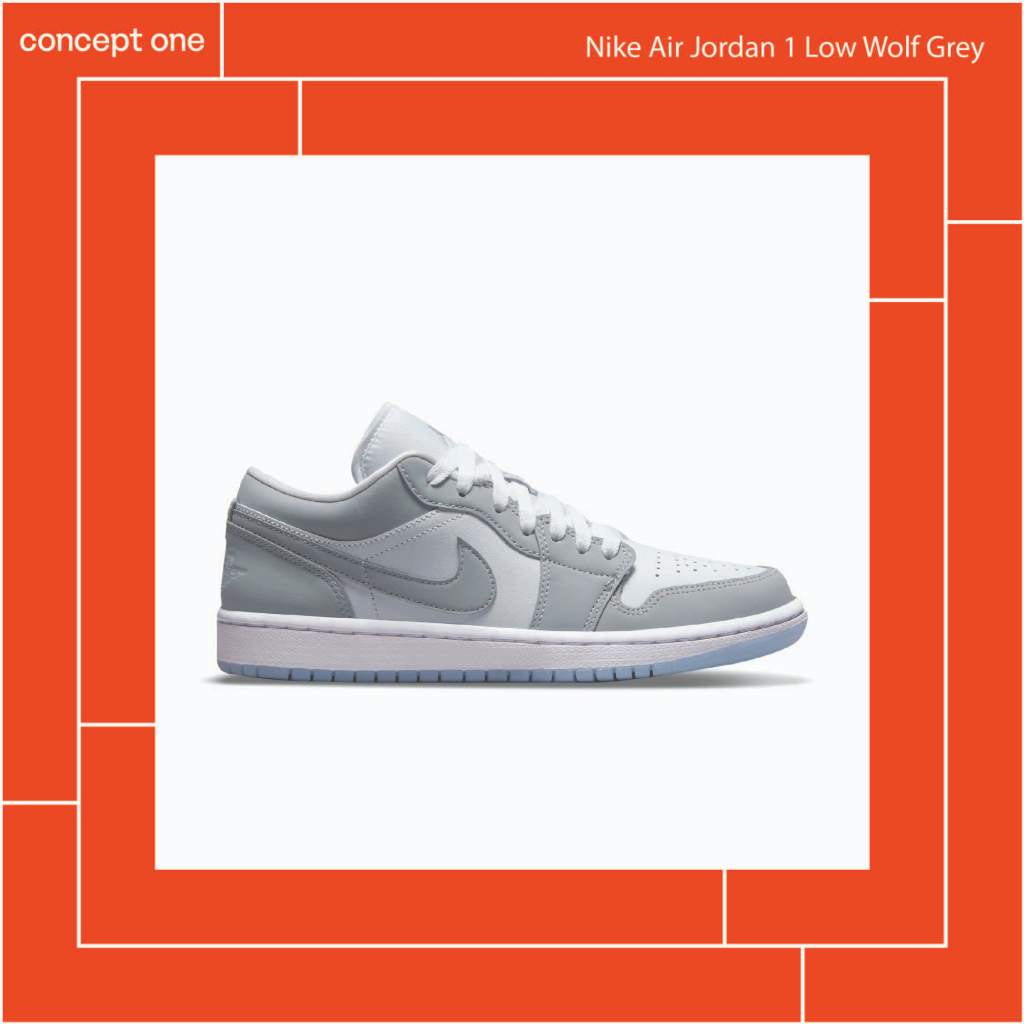 Nike Air Jordan 1 Low Wolf Grey (W)