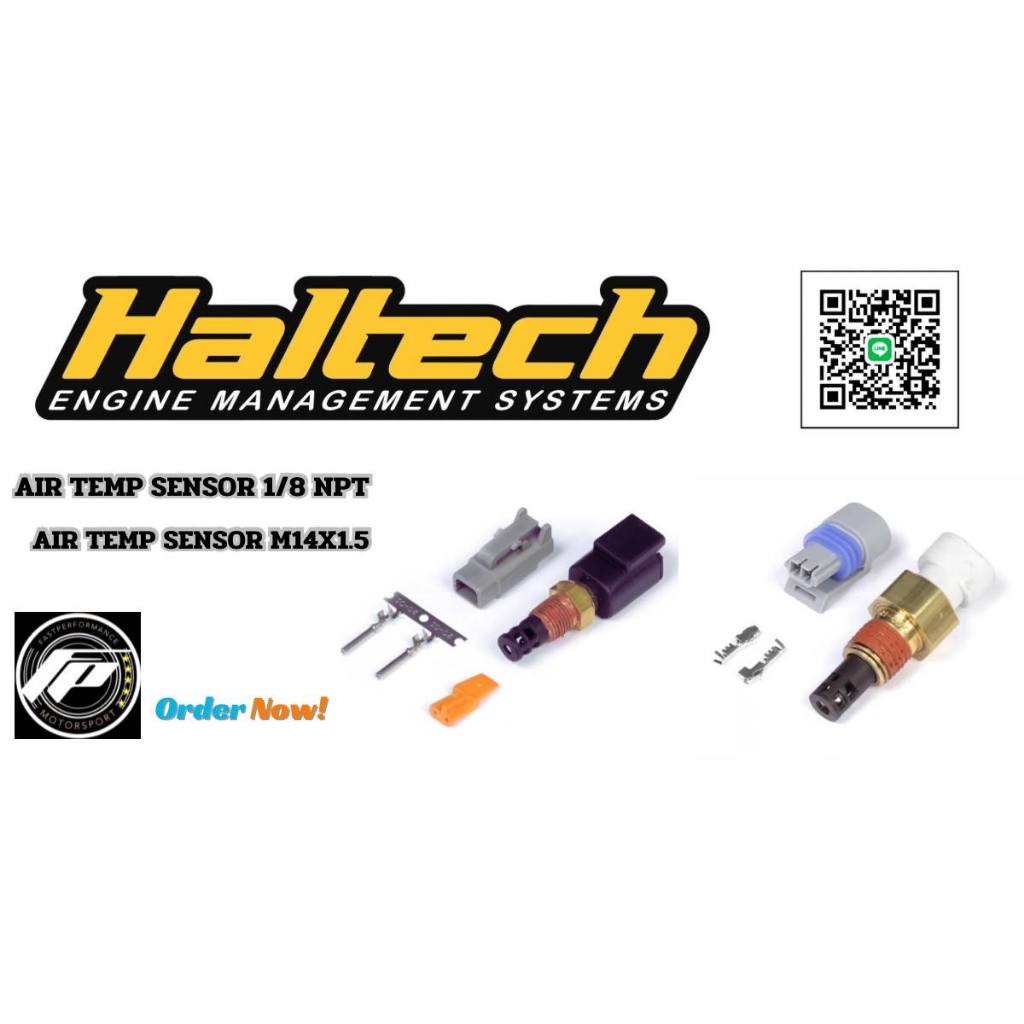 แอร์เทม เซนเซอร์อากาศ Haltech Air Temp Sensor 1/8 NPT , M14x1.5