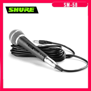 ไมโครโฟนมีสาย shure รุ่น SM58 microphone ไมคโครโฟนสำหรับร้องเพลง Product Description มี 2แบบๆมีสวิตช์กับไม่มีสวิตช์