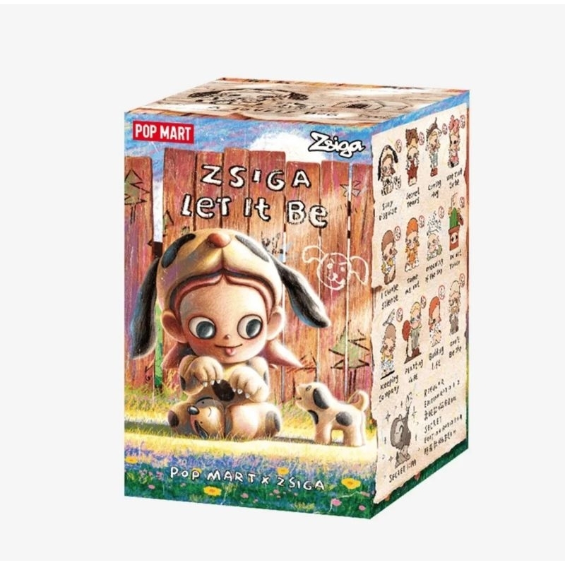 (Live/วีดิโอลด100฿) Zsiga Let It Be Series Figures : Pop Mart