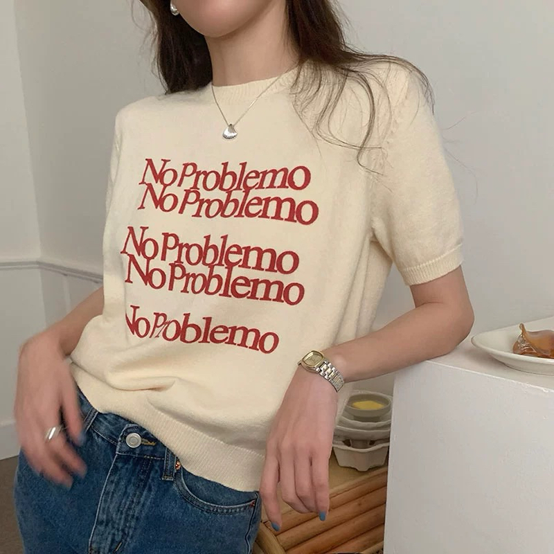 no problem tee พร้อมส่ง