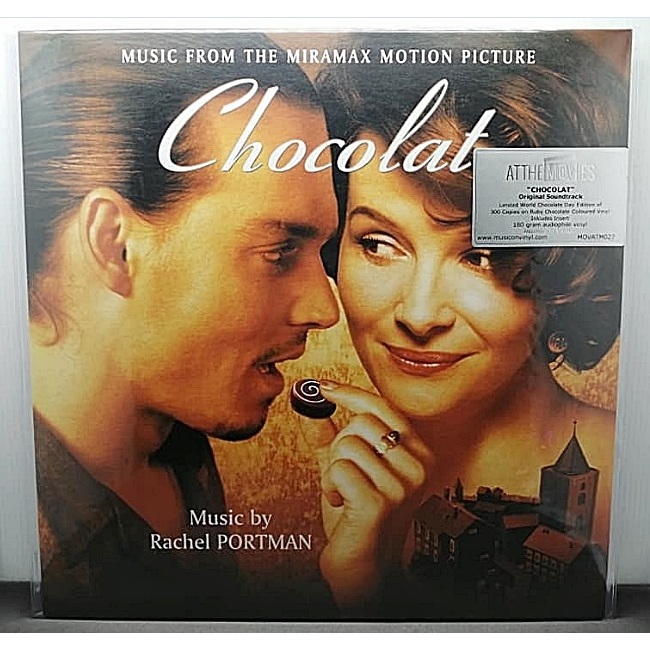แผ่นเสียง Rachel Portman ชุด Chocolat LIMITED 2LP Ruby Chocolate Vinyl *แผ่นใหม่ มือหนึ่ง (Sealed) พร้อมแพ็คจัดส่งครับ