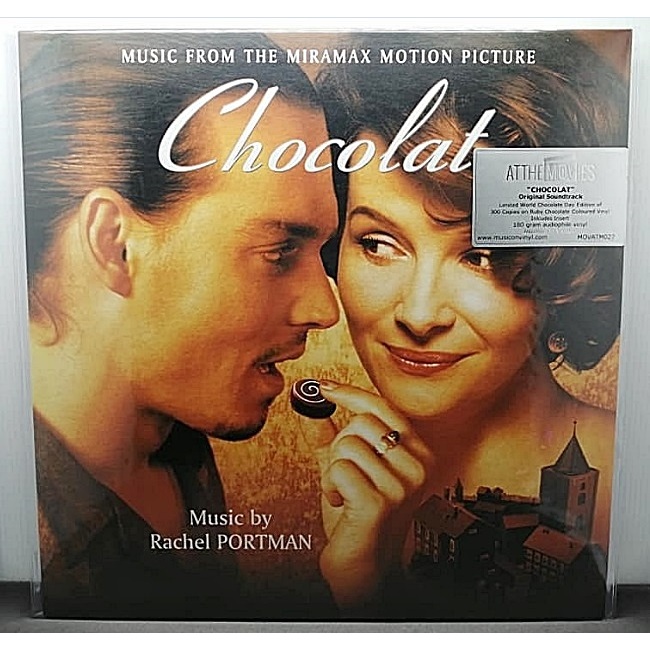 แผ่นเสียง Rachel Portman ชุด Chocolat LIMITED 2LP Ruby Chocolate Vinyl *แผ่นใหม่ มือหนึ่ง (Sealed) พ