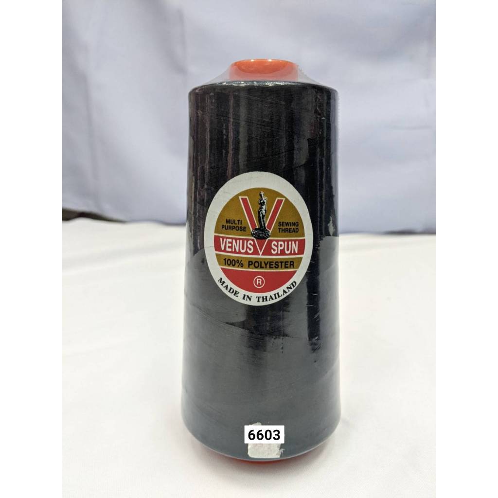 ด้ายเย็บผ้าวีนัส หลอดใหญ่ CMPเบอร์ 60 แกนส้ม 270g  เย็บคุณภาพดี