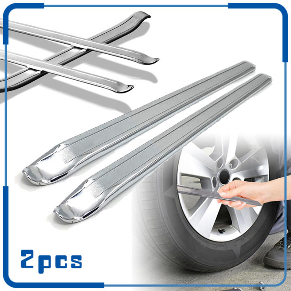 เหล็กงัดยาง12/24นิ้ว 1คู่ โซโล  งัดยาง รถจักรยานยนต์ รถจักรยาน มอเตอร์ไซด์  เหล็กปะล้อรถ ถอดสำหรับยางรถจักร