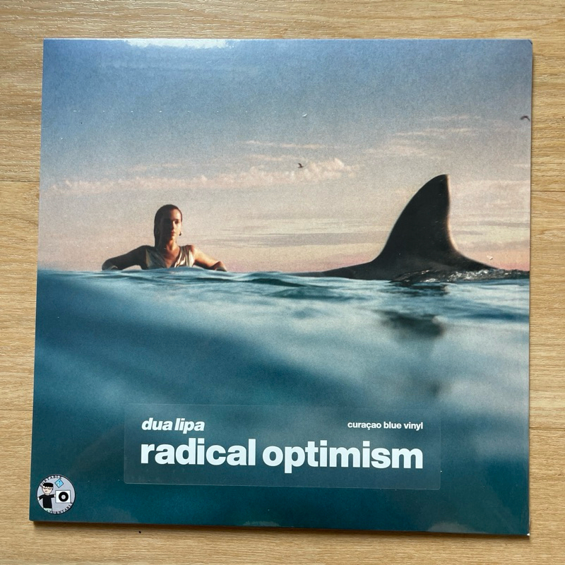 แผ่นเสียง Dua Lipa - Radical Optimism ,Vinyl, LP, Album, Blue Transparent [Curaçao Blue] มือหนึ่ง ซีล