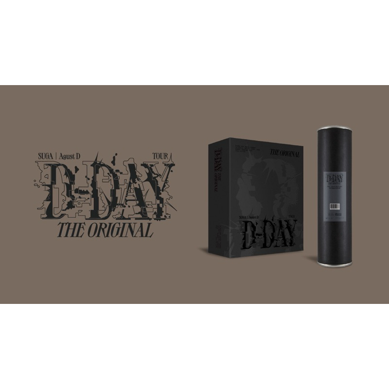 [พรีออเดอร์] BTS SUGA | Agust D TOUR ‘D-DAY’ The Original ของแท้💯⚠️อ่านรายละเอียดก่อนสั่งซื้อนะคะ
