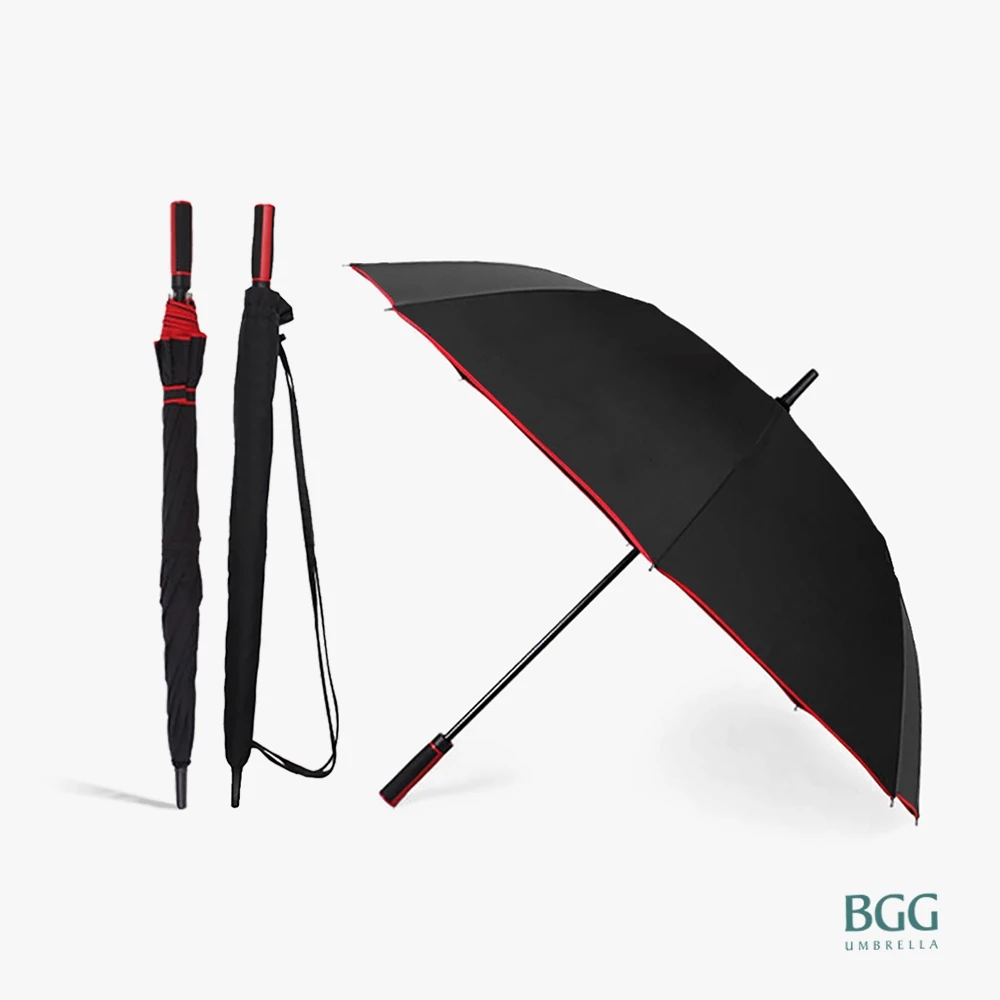 BGG 30" Windproof Golf Umbrella ร่มกอล์ฟ ระบบออโต้เปิด กันยูวี กันฝน 30 นิ้ว (WA101359)