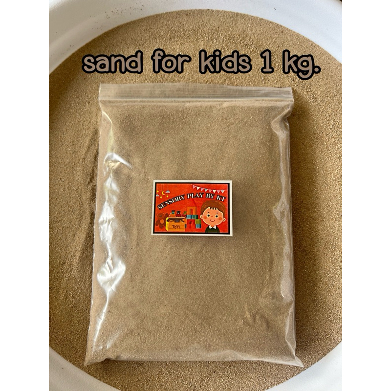 (พร้อมส่ง...ส่งไวค่ะ🇹🇭)Sand for kids Sensory Play ทรายสำหรับเด็ก ปริมาณ 1kg.