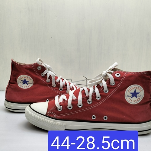 รองเท้าผ้าใบมือสอง converse chuck taylor all star red block size 44 -28.5 cm