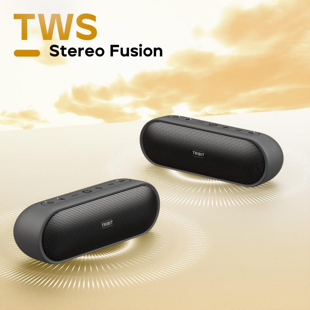 (ประกันศูนย์ไทย1ปี) Tribit Xsound Plus2 ลำโพงบลูทูธ BTS65 Bluetooth speaker  ลำโพงบลูทูธ