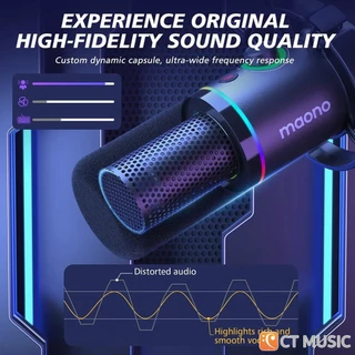 (ส่งด่วนจากไทย) Maono PD200X / PD200XS Set with Boom Arm Dynamic Microphone USB/XLR รับประกันศูนย์ไทย 1ปี PD200 X