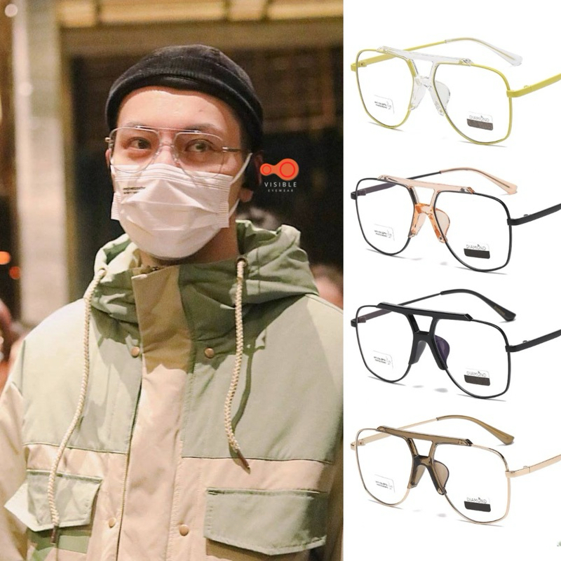 [VISIBLE EYEWEAR] Aliyah 4468 สั่งทำสายตา (ฟรี)
