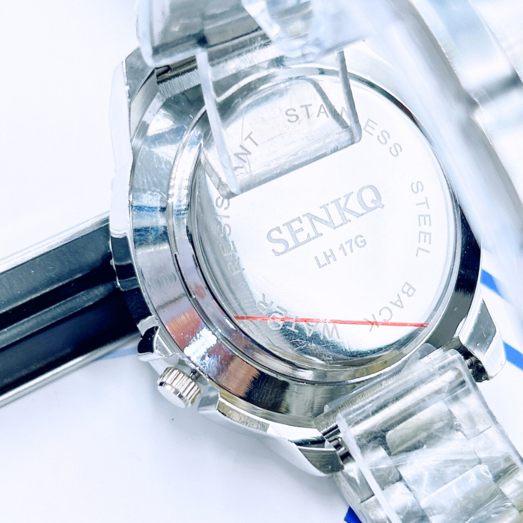SENKQ นาฬิกาข้อมือสายเลท รุ่นขายดี แบรนด์แท้กันน้ำ พร้อมส่งจากไทย