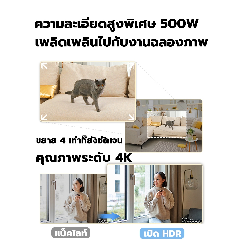 🔥ซื้อ1แถม1💥กล้องวงจรปิด360 wifi FHD 5MP ​มองเห็นในที่มืด CCTV IP Camera ดูภาพผ่านมือถือฟรี กล้องวงจรปิด APP:VI360 pro