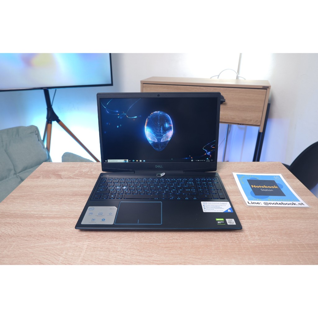Dell G3 15 7588 Gaming i5-10300H GTX1650 Ram8 SSD256GB+HDD1TB จอ15.6 FHD 120HZ ไฟใต้คีย์บอร์ด สเปคดี