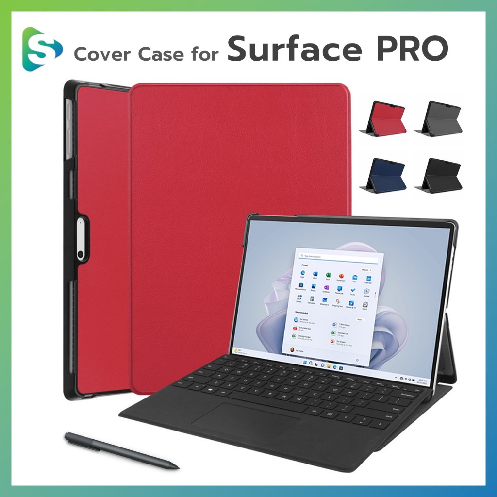 (พร้อมส่ง) TPU Case เคสกันกระแทกสำหรับ Microsoft Surface PRO 4 5 6 7 8 9 10 เคสแท็บเล็ต Surface PRO