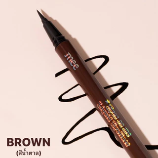 ***NO.1ขายดี กันน้ำสุด อายไลเนอร์ Mee Eyes On Me Liquid Eyeliner หัวพู่กัน กันน้ำ กันเหงื่อ ติดทน