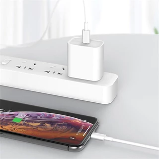 จัดส่งจากประเทศไทย Fast Charge PD 20W สายชาร์จ หัวชาร์จ Type-C หัวชาร์จคุณภาพสูง Power Adapter