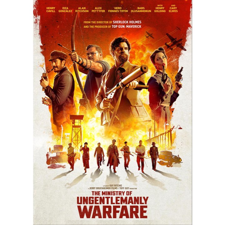 DVD เสียงไทยมาสเตอร์ หนังใหม่ ดีวีดี The Ministry Of Ungentlemanly Warfare แสบจารชนคนพลิกโลก