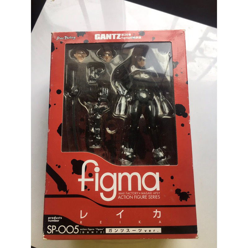 figma[มือ2ของแท้]gantz Reika ไม่หักไม่กาวมีตำหนิตรงฐานเหลืองนิดหน่อย