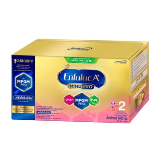 นมผง เอนฟาแล็ค เอพลัส มายด์โปร สูตร2 (3800 กรัม) Enfalac A+ MindPro Stage2 (3800 g)