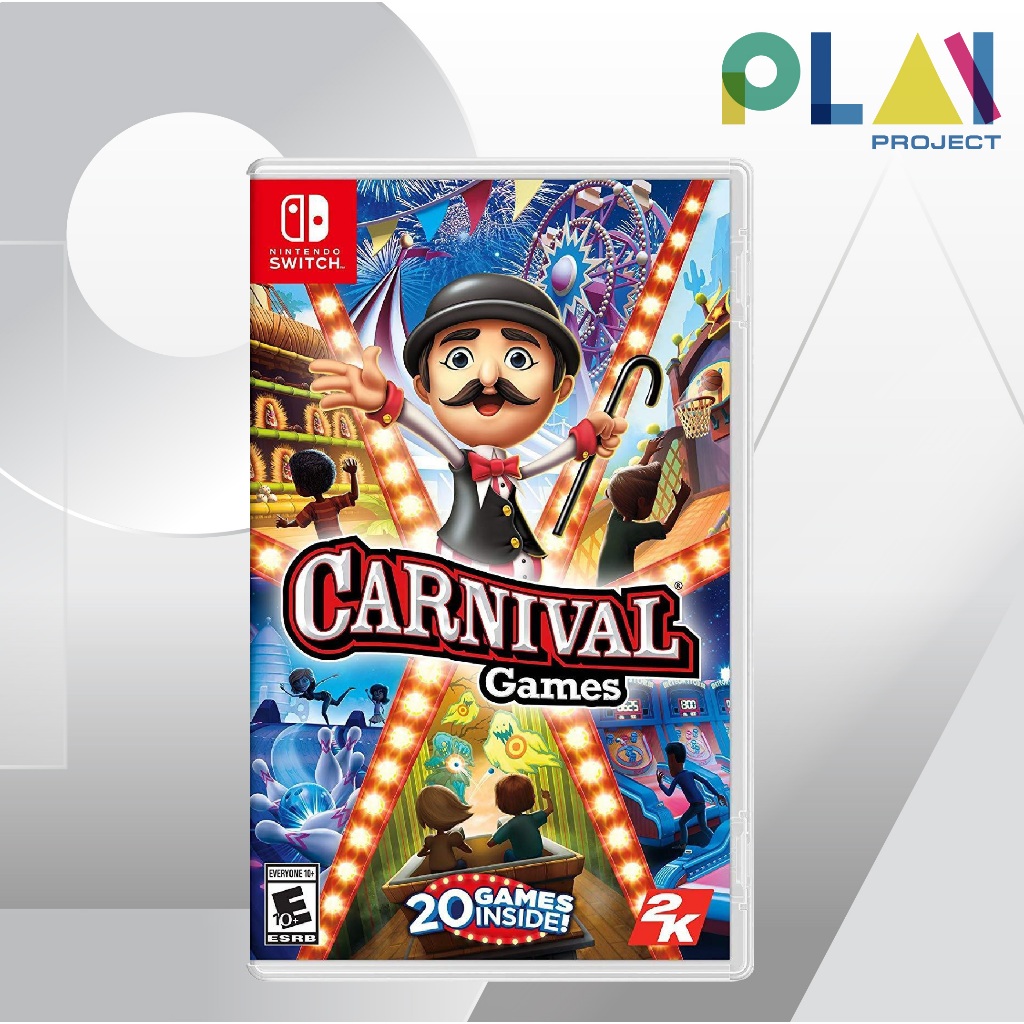 Nintendo Switch : Carnival Games [มือ1] [แผ่นเกมนินเทนโด้ switch]
