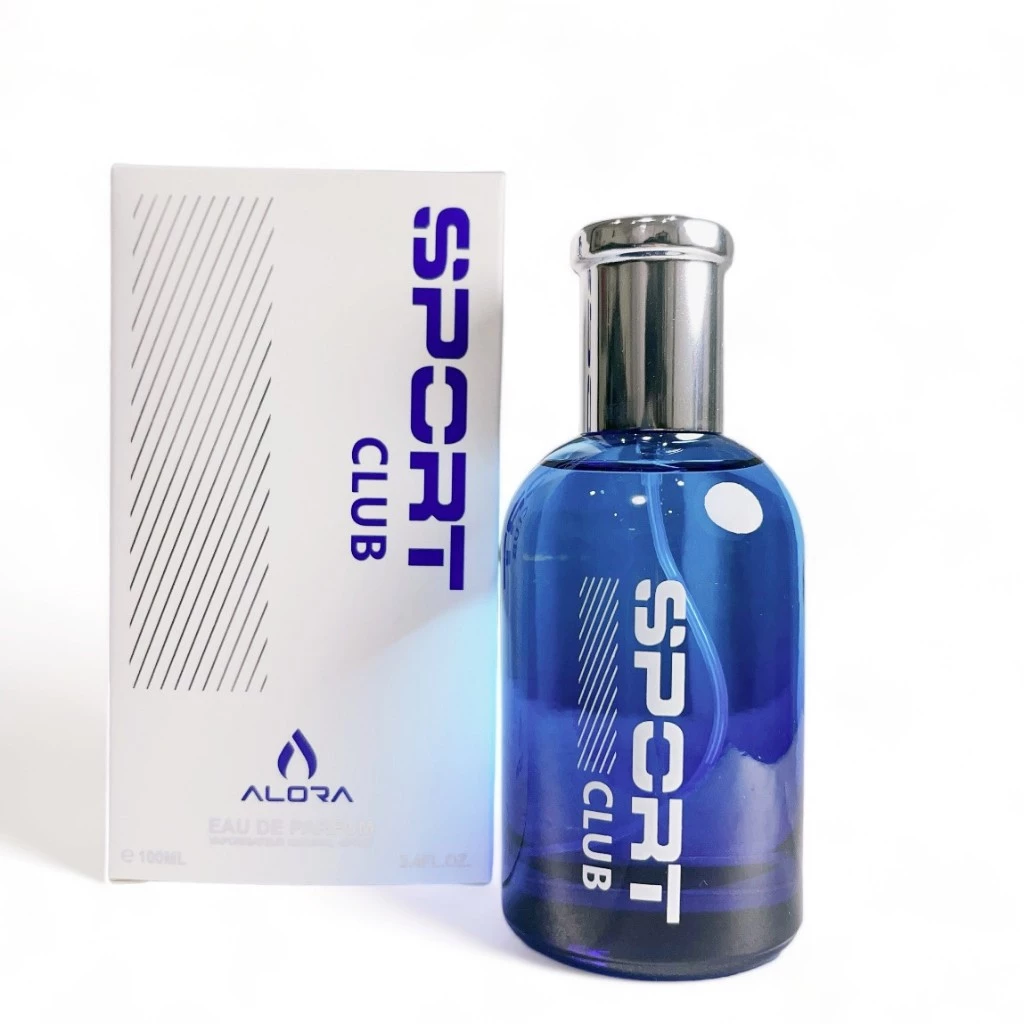 ALORA SPORT CLUB 100ML น้ำหอมผู้ชาย สปอร์ต หอมสดชื่น เย็น สำหรับชายหนุ่มผู้รักการเล่นกีฬา -3195