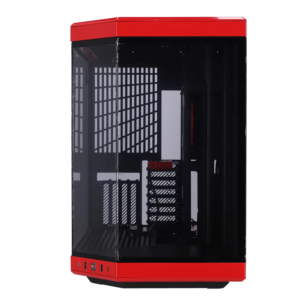 CASE (เคส) HYTE Y70 (BLACK-RED) (E-ATX)