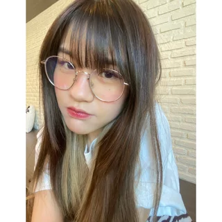 ALP แว่นกรองแสง Computer กรองแสงสีฟ้า ทรงหยดน้ำ สินค้าพร้อมส่ง แถมอุปกรณ์ครบเซท รุ่น E033