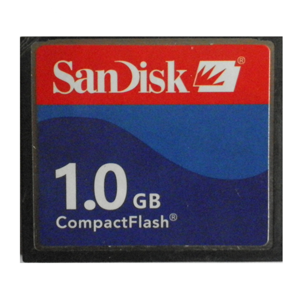 Sandisk 1GB CompactFlash CF Memory card การ์ดหน่วยความจำ