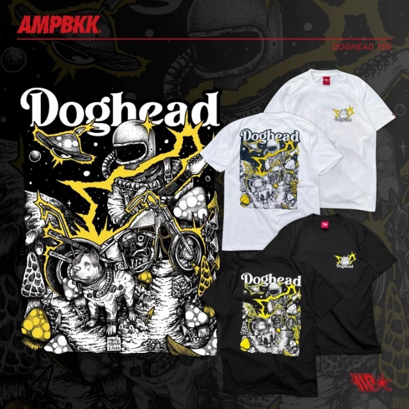 A.M.P. X DOGHEAD X ANVILHEAD “STONER” TEE
