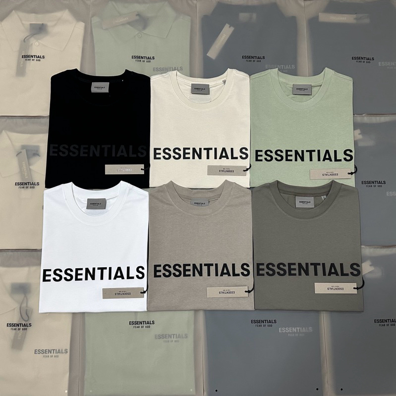 [Need4street] เสื้อ Essentials FOG SS20 T-shirt logo นูน