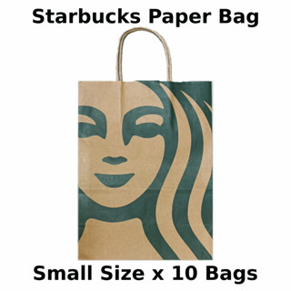 ถุงกระดาษสตาร์บัคส์ Starbucks Paper Bag Size S