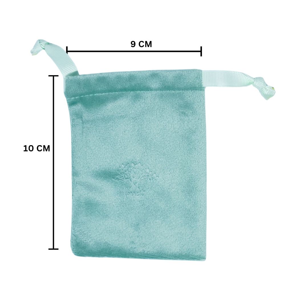 🛑 ส่งเร็ว | มี LIVE 50%🛑 ถุงผ้ากำมะหยี่ เนื้อผ้าเนื้อนุ่ม Forrest velvet pouch with drawstring