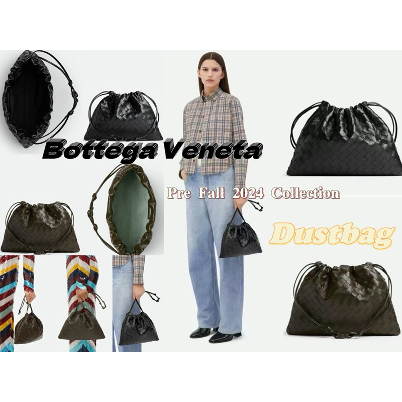 🔥แบรนด์ใหม่ 100% ของแท้ Bottega Veneta / BV DUSTBAG Intrecciato กระเป๋าสะพายไหล่ข้างหนึ่งทำจากหนังวัวถัก ✨