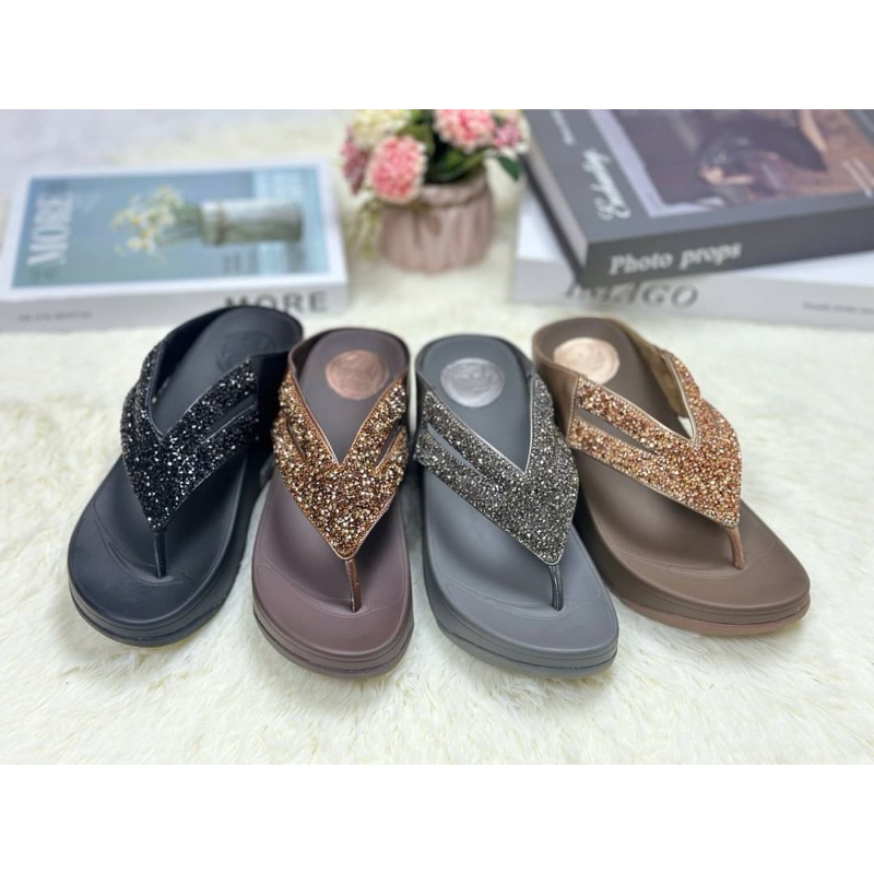 7669-216 รองเท้าเพื่อสุขภาพQuick stepนิ่มใส่สบายพื้นสูง2.5นิ้ว
