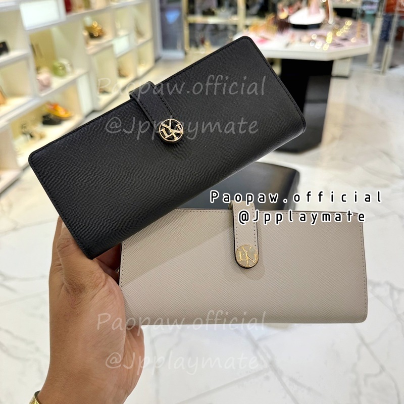 LYN กระเป๋าสตางค์ รุ่น  Tod Long Wallet :  LL24SWF001 ชอปแท้ 100% พร้อมถุงผ้า และถุงกระดาษ