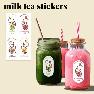 พร้อมส่ง สติ๊กเกอร์ ขอบคุณ สติ๊กเกอร์ติดกล่อง ติดแก้วกาแฟ น้ำ เครื่องดื่ม ตกแต่ง sticker thankyou