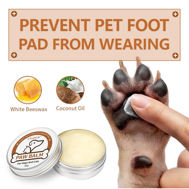 Petpaws บาล์มบำรุงผิว,จมูก เท้า ข้อศอกเพิ่มmoisturizer(60กรัม)สำหรับสุนัขและแมวเลียได้ไม่เป็นอันตราย
