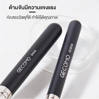 B-22🌟GECOMO Foundation Brush แปรงลงรองพื้น แปรงคอนซีลเลอร์ พกพา อุปกรณ์แต่งหน้า ขนนุ่ม ขนแน่นไม่ทำร้ายผิวหน้า เกลี่ยง่าย