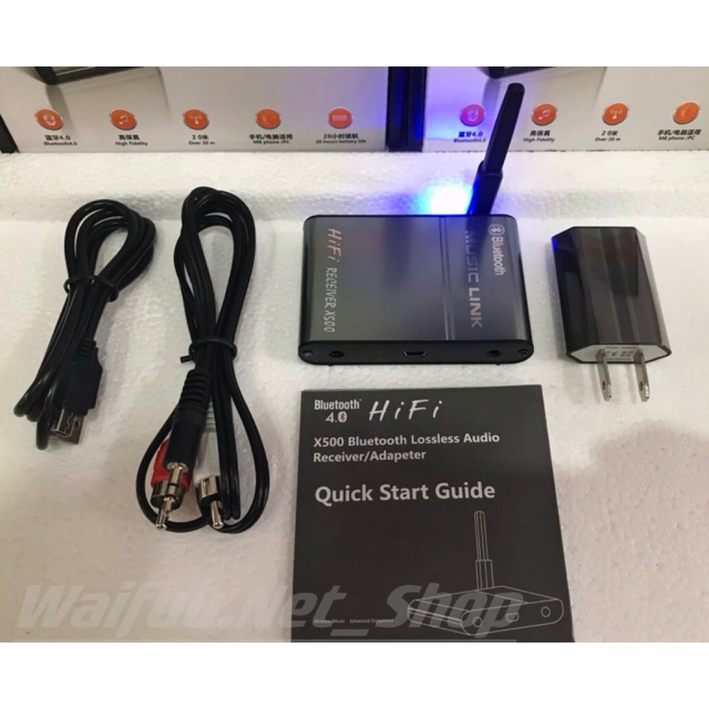 Yarkonia  Bluetooth X500 (ของแท้ 100%) ตัวรับสัญญาณ Bluetooth Hi-Fi BT4.0