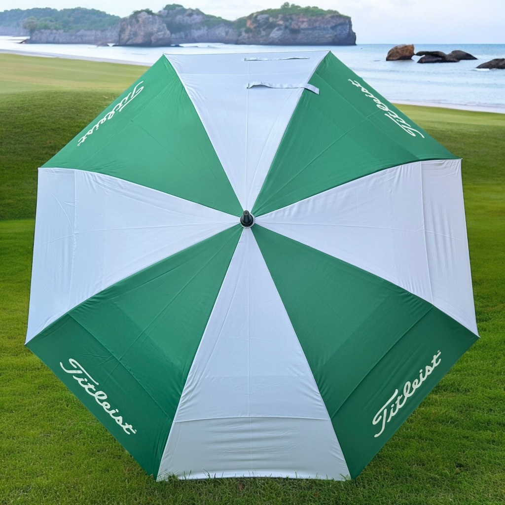 ร่มกอล์ฟ 2 ชั้น Golf Umbrella UV Double Canopy protection Wide 53 inches when folded