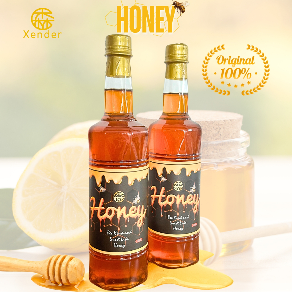 🍯น้ำผึ้งแท้ 100%  น้ำผึ้งยี่ห้อXender ของแท้ #น้ำผึ้ง