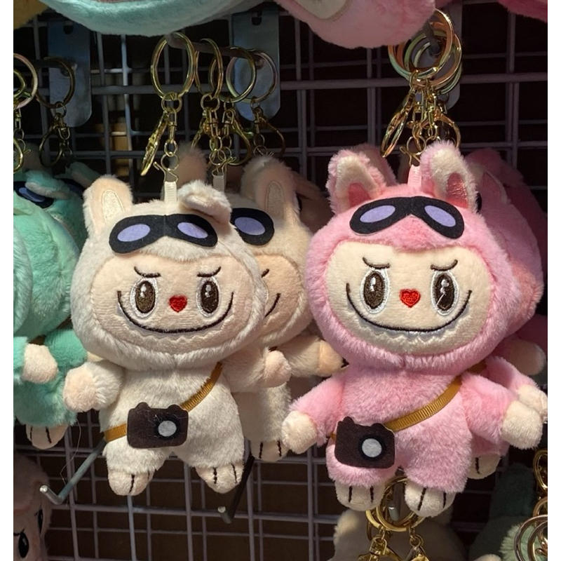 พวงกุญแจลาบูบู้ Labubu น่ารัก สะพายกล้อง