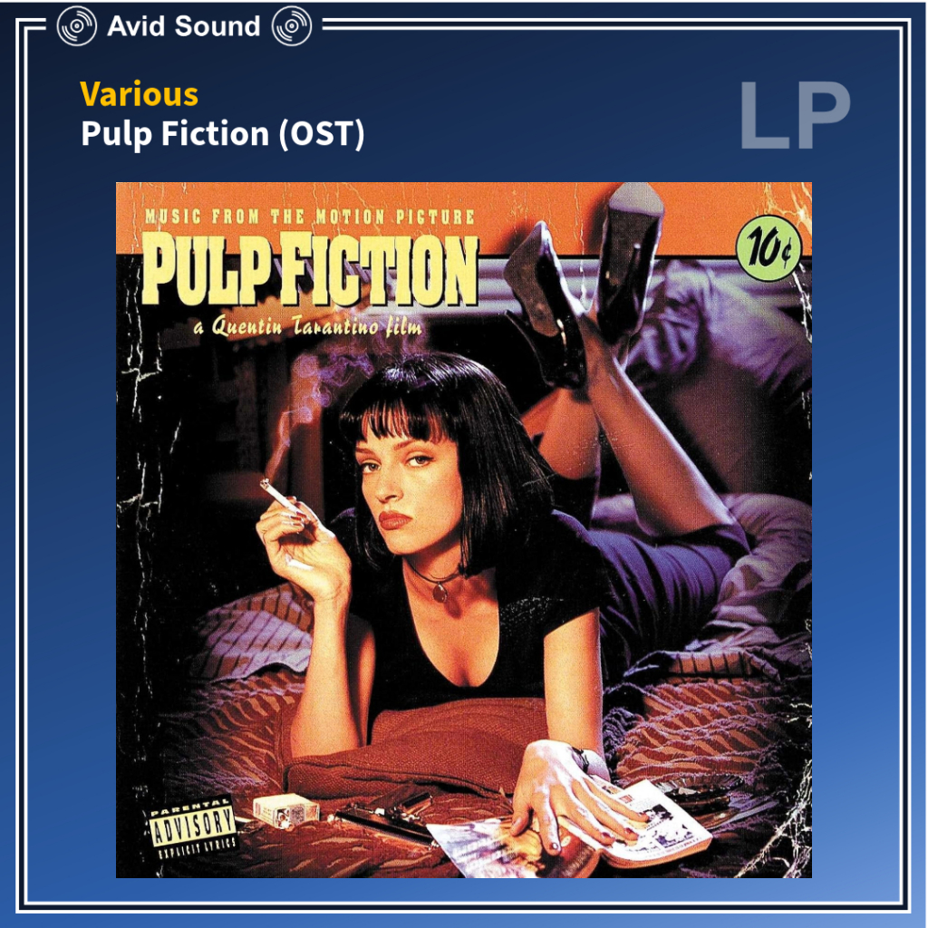 [ ออก E-Tax ได้ ] แผ่นเสียง Pulp Fiction (OST) ใหม่ ซีล Pulp Fiction Vinyl LP