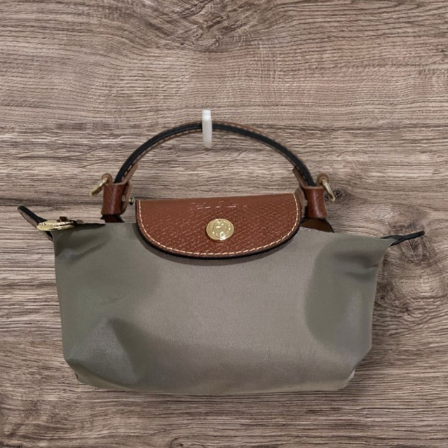 Longchamp Le Pliage Pouch mini🤍พร้อมสาย
